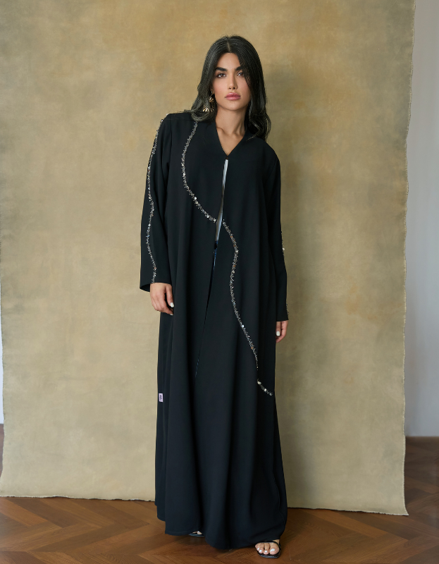 Abaya: Curly stones