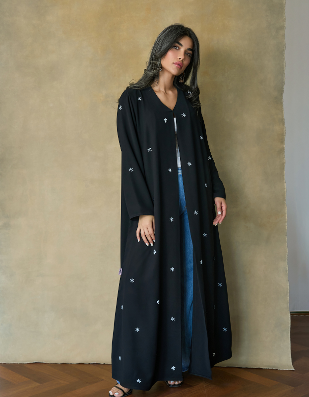 Abaya: Pearly stars